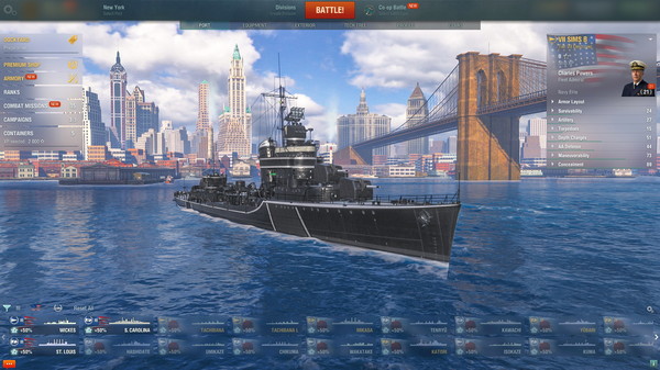 World of Warships — Sims B
