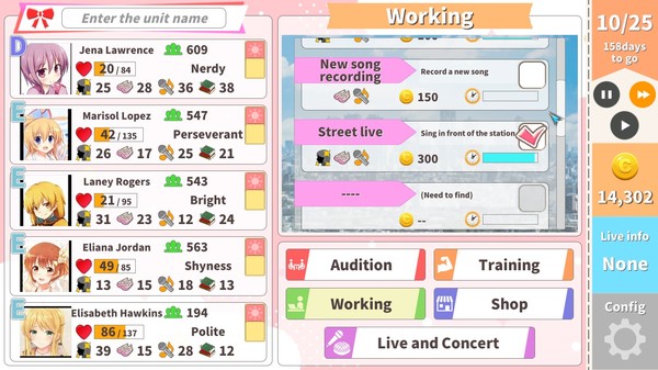 Screenshot z Idling Idol