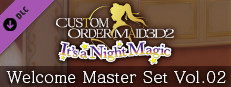 CUSTOM ORDER MAID 3D2 It's a Night Magic Welcome Master Set Vol.02 game capsule image
