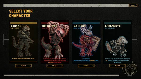 DINO MERCS screenshot 1