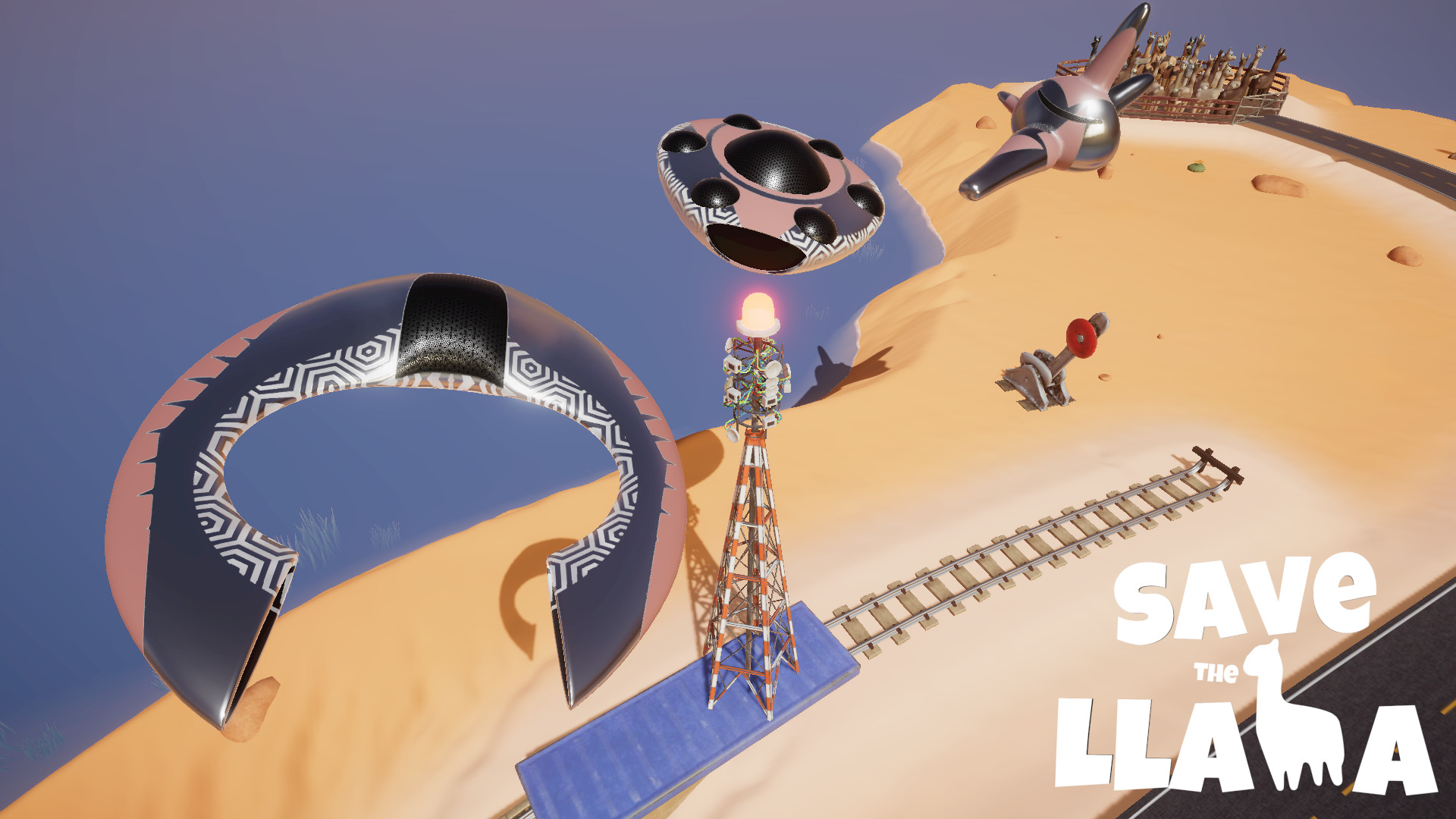 #2. Save the Llama (Steam) 由: Party Parrot Games