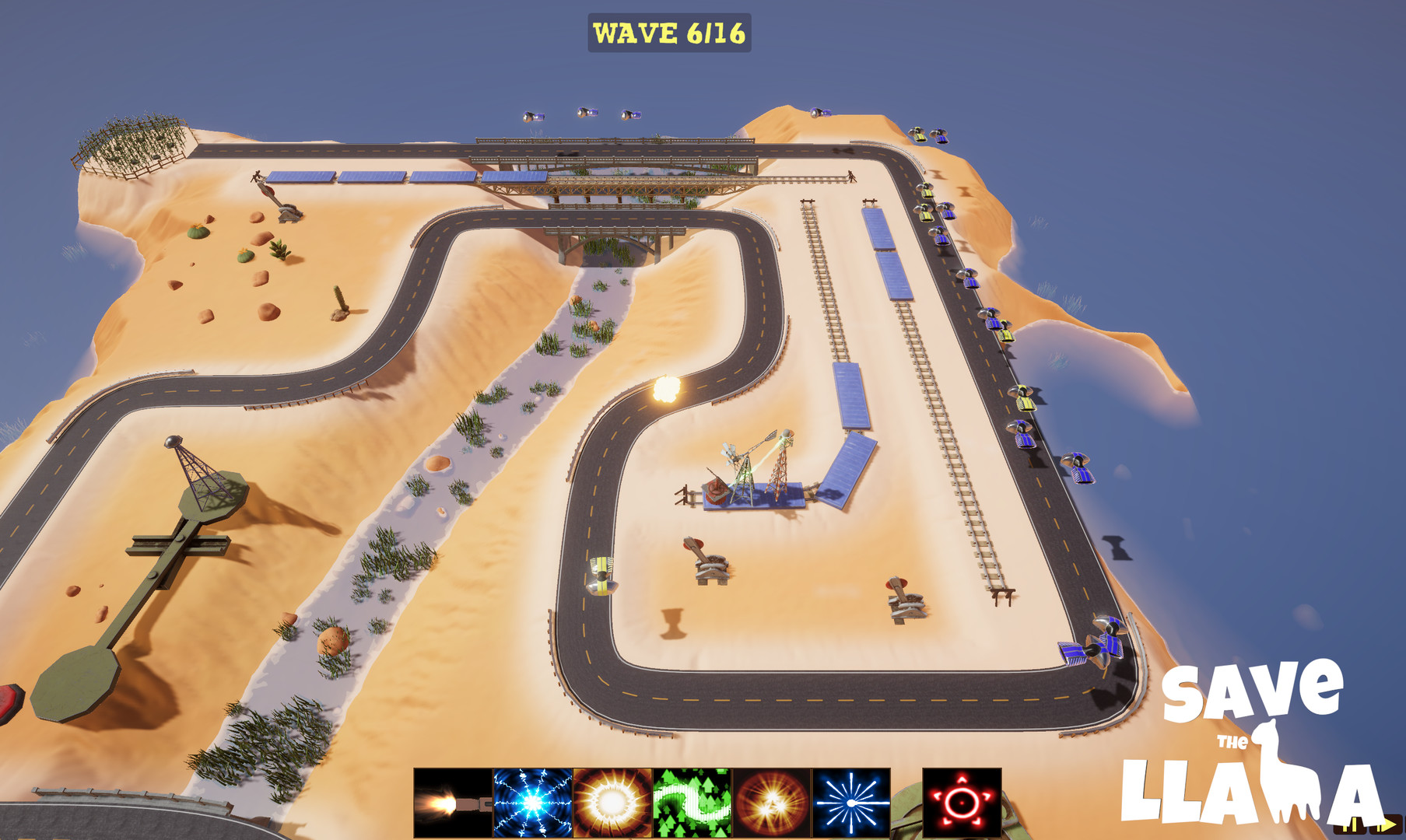 #7. Save the Llama (Steam) 由: Party Parrot Games