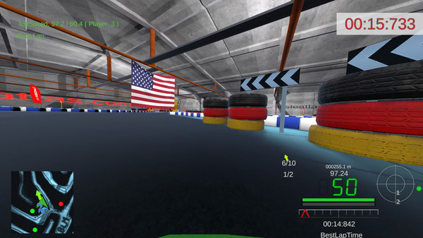Screenshot z GoKart - NewMexico