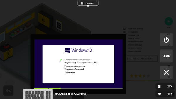 Screenshot z PC Creator - PC Building Simulator
