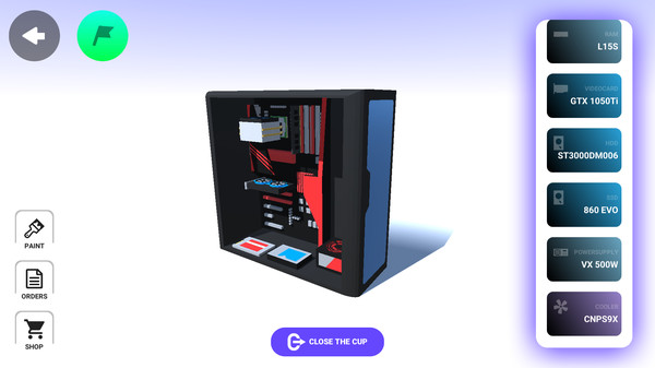 Screenshot z PC Creator - PC Building Simulator