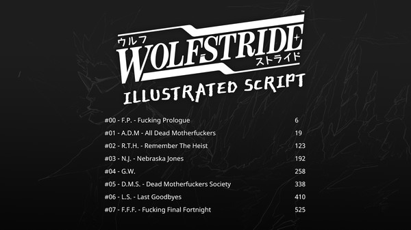 Wolfstride Illustrated Script + Wallpapers