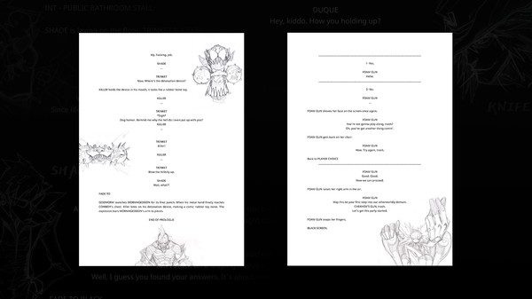 Wolfstride Illustrated Script + Wallpapers