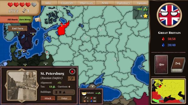 Countryball: Europe 1890.