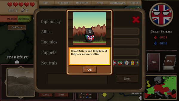 Countryball: Europe 1890.