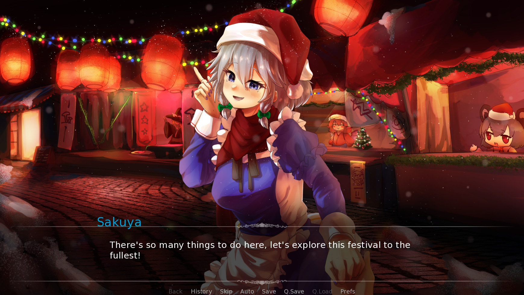 Christmas Celebration With Sakuya Izayoi Featured Screenshot #1