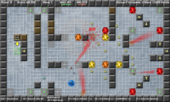 Screenshot z Gem Raider 2 Screenshot z Gem Raider 2