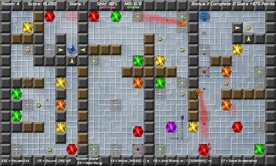 Screenshot z Gem Raider 2 Screenshot z Gem Raider 2