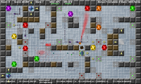 Screenshot z Gem Raider 2 Screenshot z Gem Raider 2
