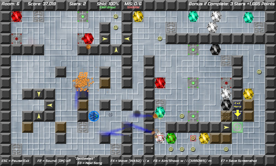 Screenshot z Gem Raider 2 Screenshot z Gem Raider 2