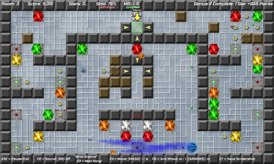Screenshot z Gem Raider 2 Screenshot z Gem Raider 2