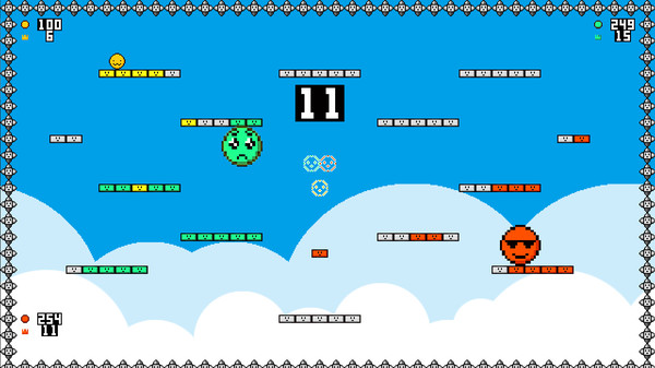 Screenshot z VARIABLE PICTOGRAM JUMP