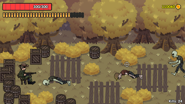 Screenshot z Endless Zombie Weekend
