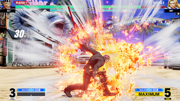 KOF XV DLC Characters "Team SOUTH TOWN"
