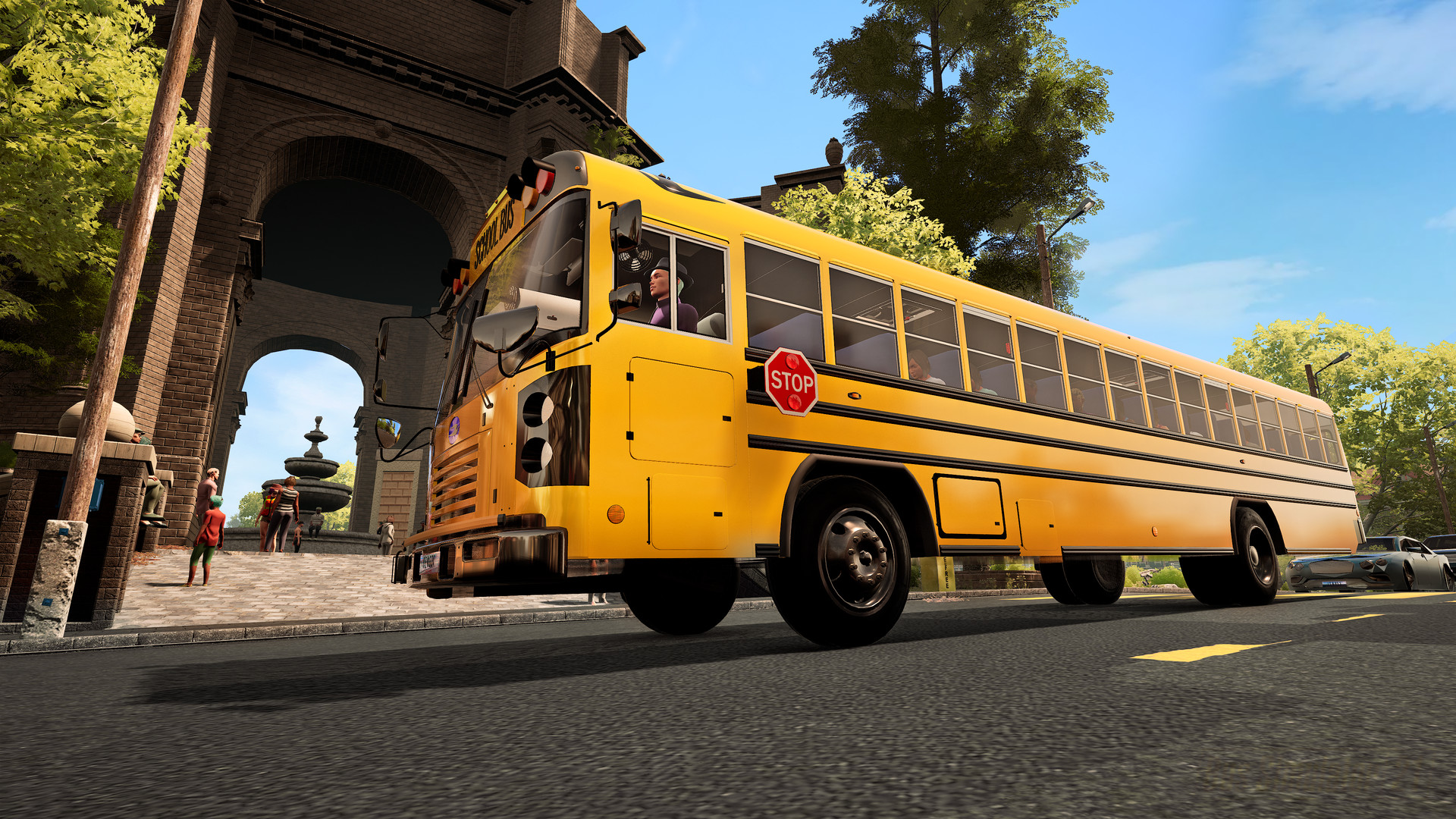 Bus Simulator 21 Next Stop - Official School Bus Extension Featured Screenshot #1