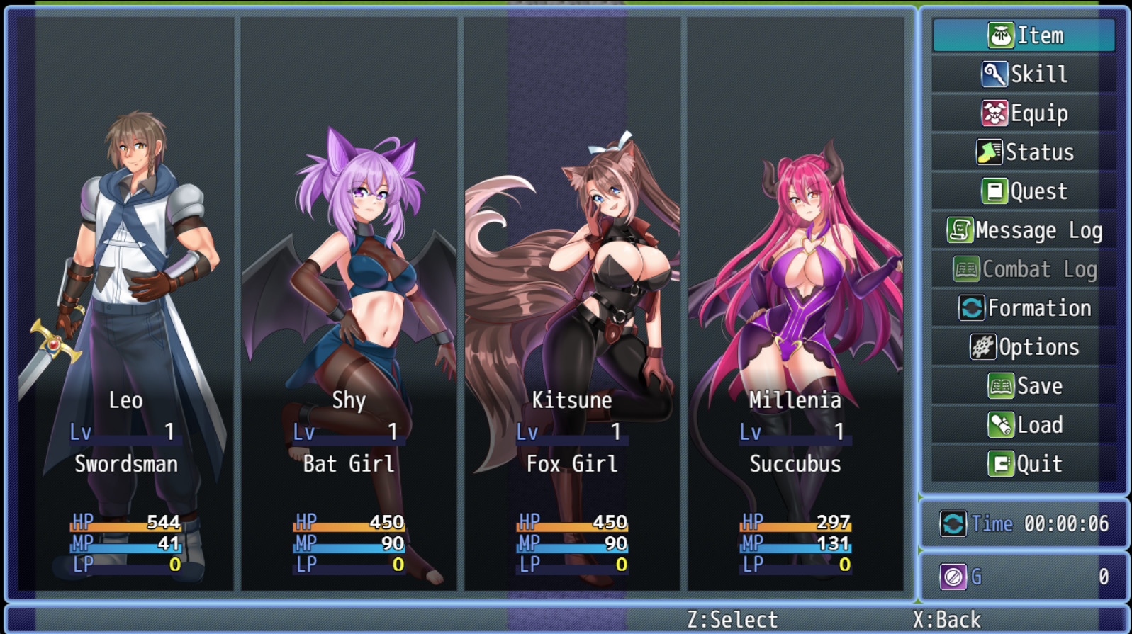 Monster Girl Invasion RPG - Part 1 screenshot 11
