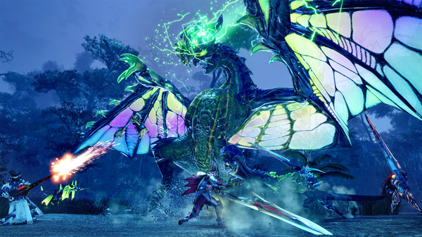 Screenshot z Monster Hunter Rise: Sunbreak Demo