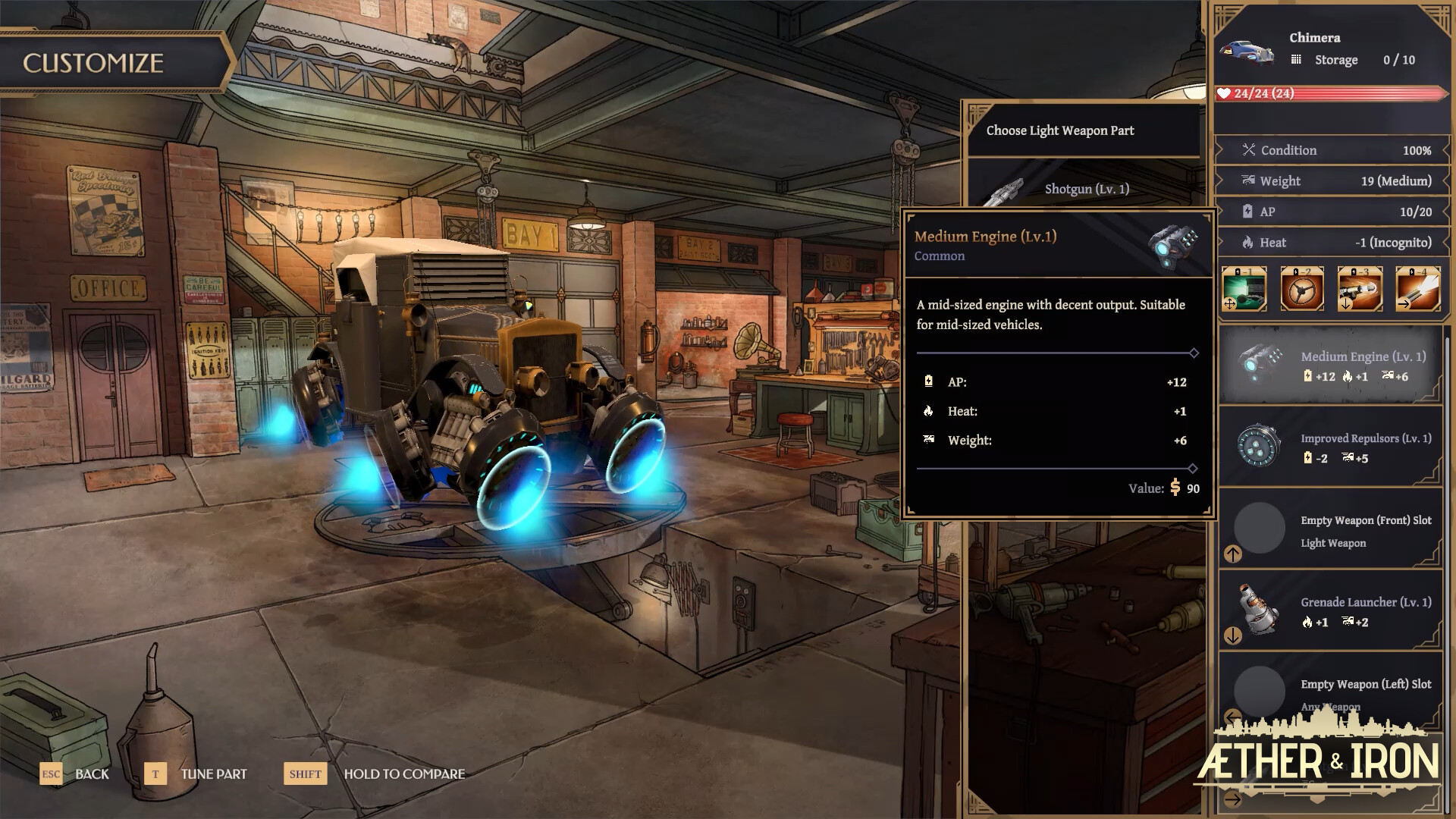 Aether & Iron screenshot #4