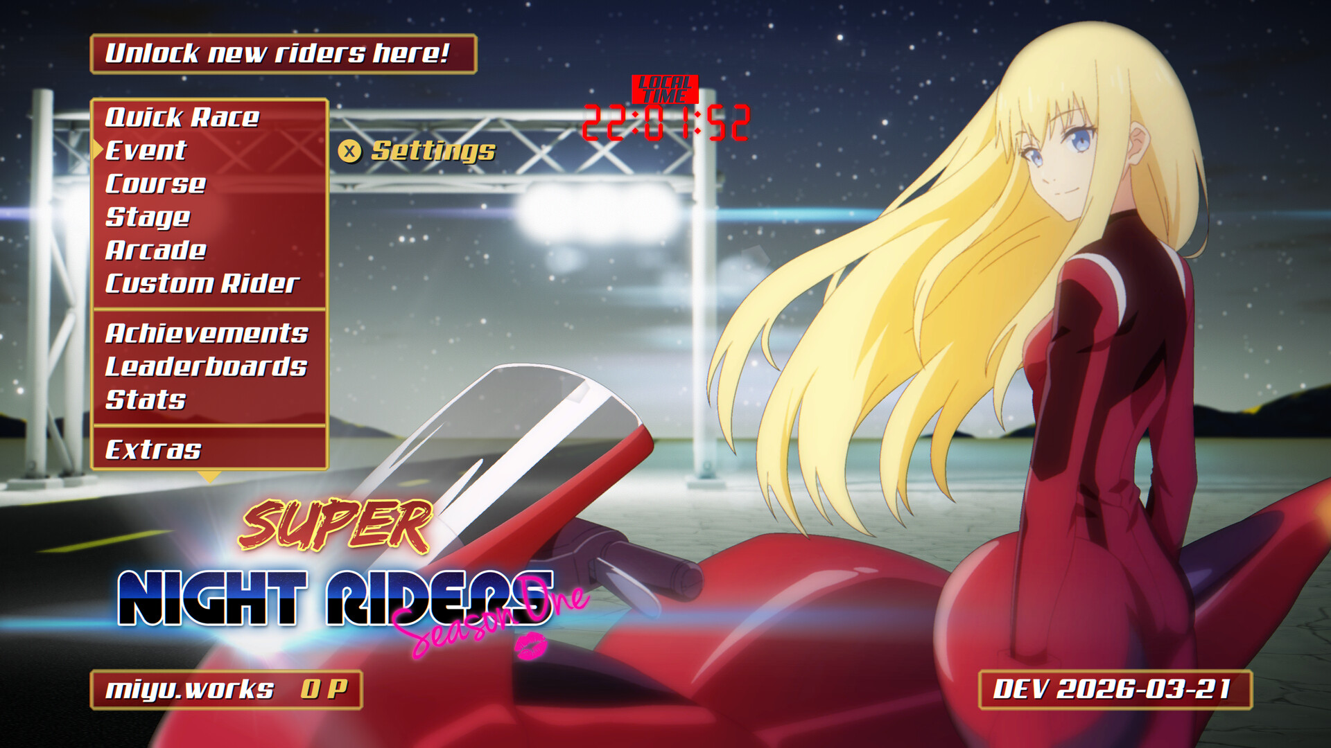 Super Night Riders S1 screenshot