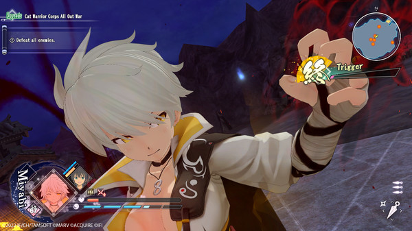 闪乱忍忍忍者大战海王星：少女们的响艳-游戏截图