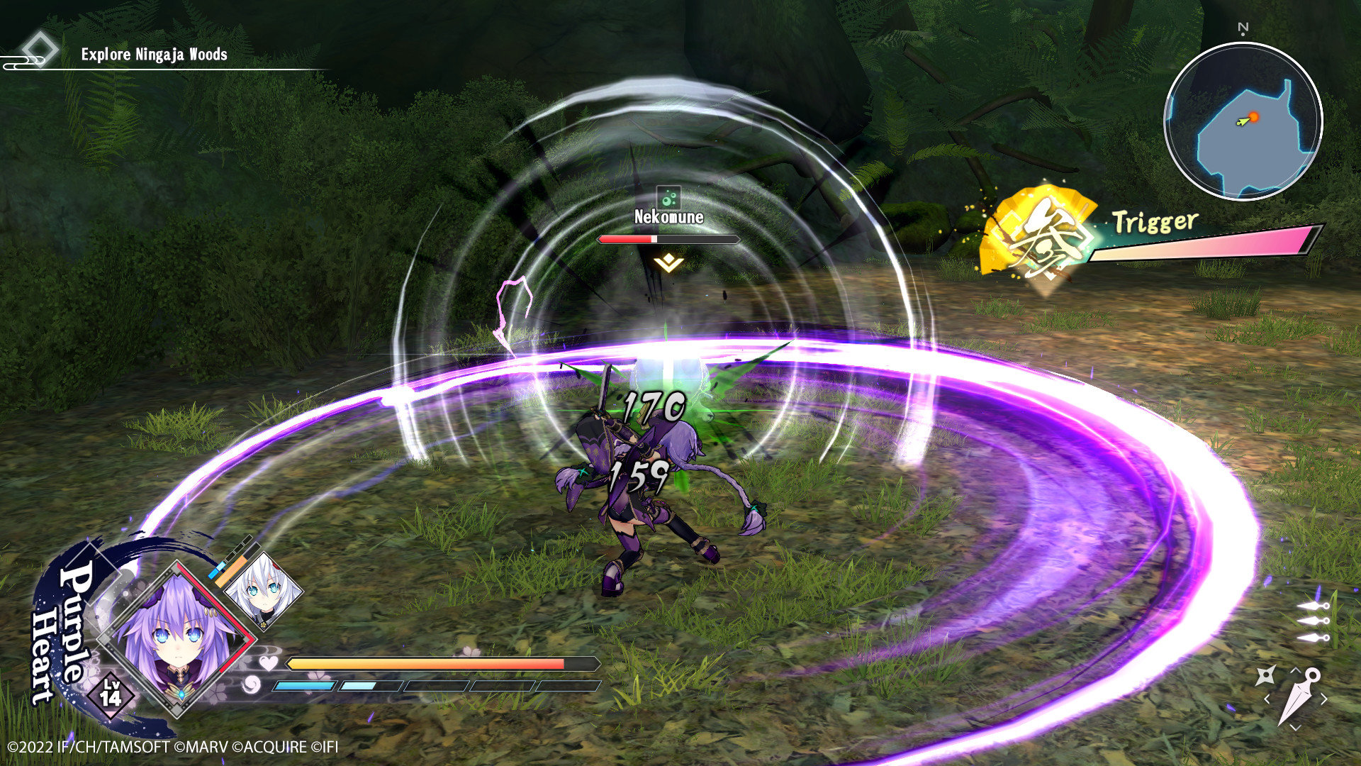 Neptunia x SENRAN KAGURA: Ninja Wars screenshot #24
