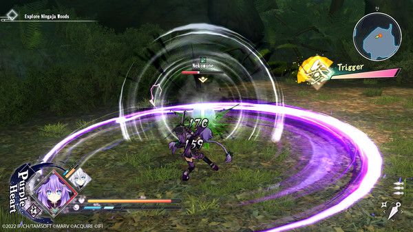 闪乱忍忍忍者大战海王星：少女们的响艳-游戏截图