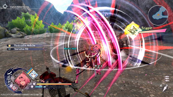 闪乱忍忍忍者大战海王星：少女们的响艳-游戏截图