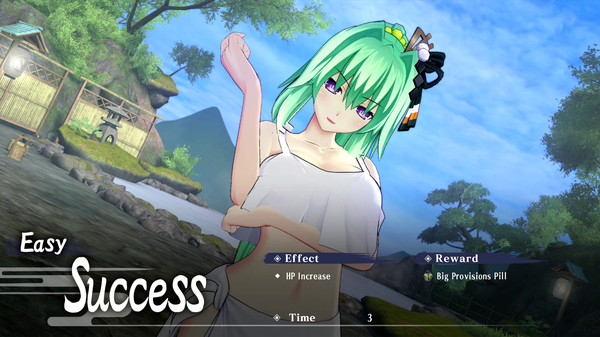 闪乱忍忍忍者大战海王星：少女们的响艳-游戏截图