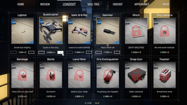 Loot List: Thief Sim