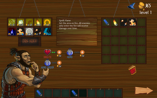 Screenshot z Spellcaster