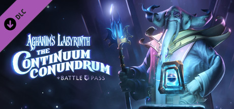 The Aghanim’s Labyrinth Battle Pass cover art