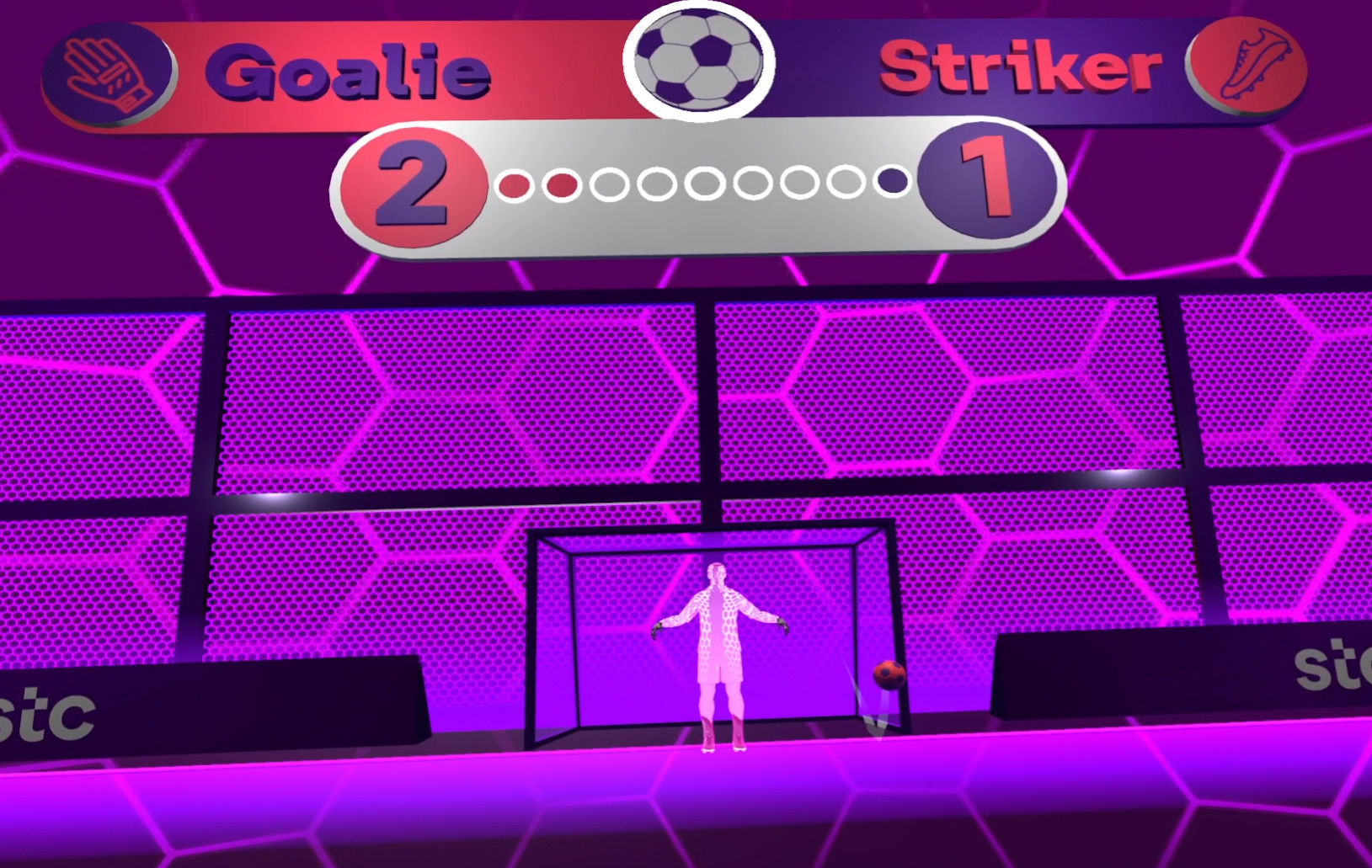 screenshot of 5G VR Football 5