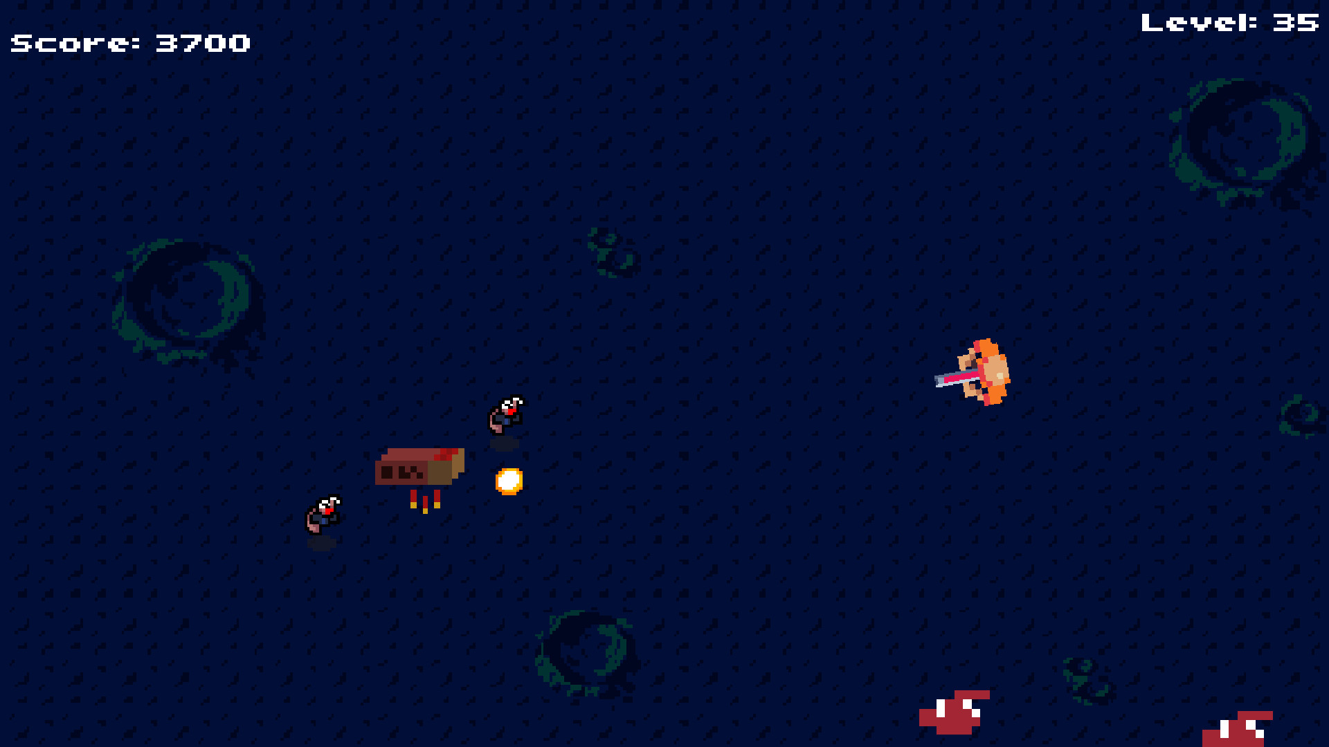 Angry Rocketeer Frenzy screenshot #2
