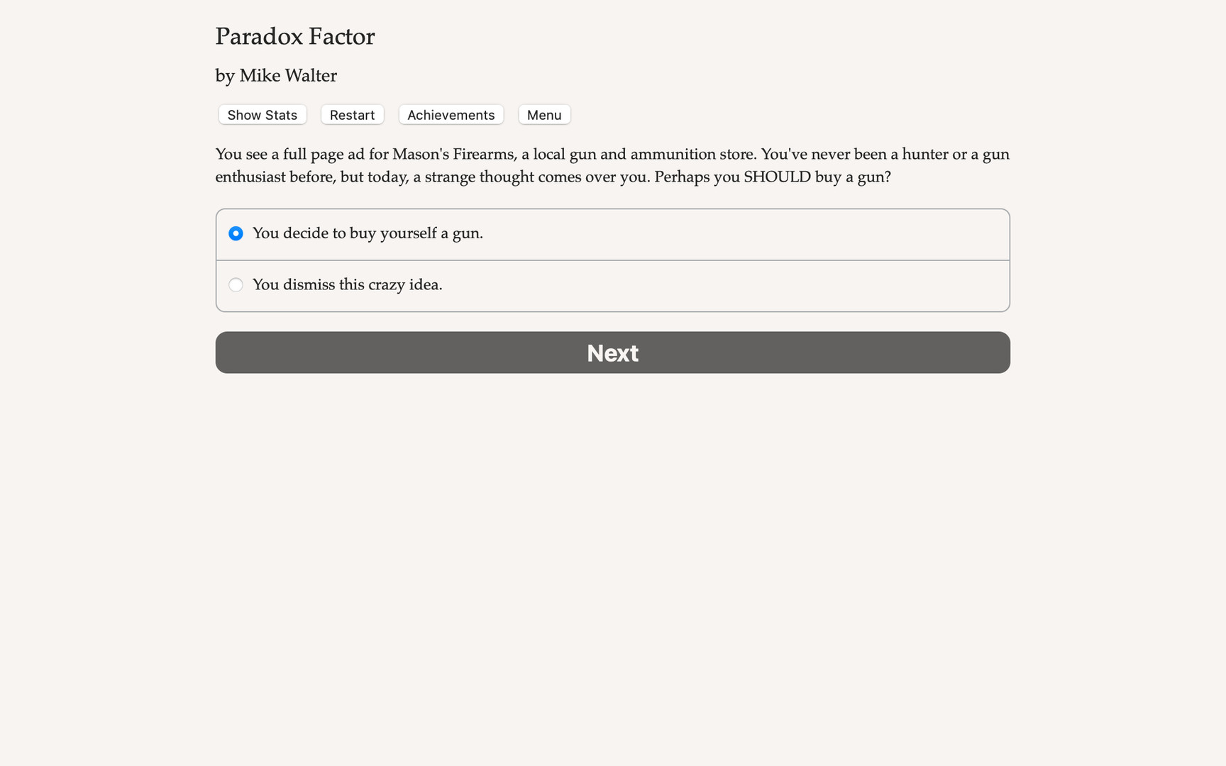 Paradox Factor Featured Screenshot #1