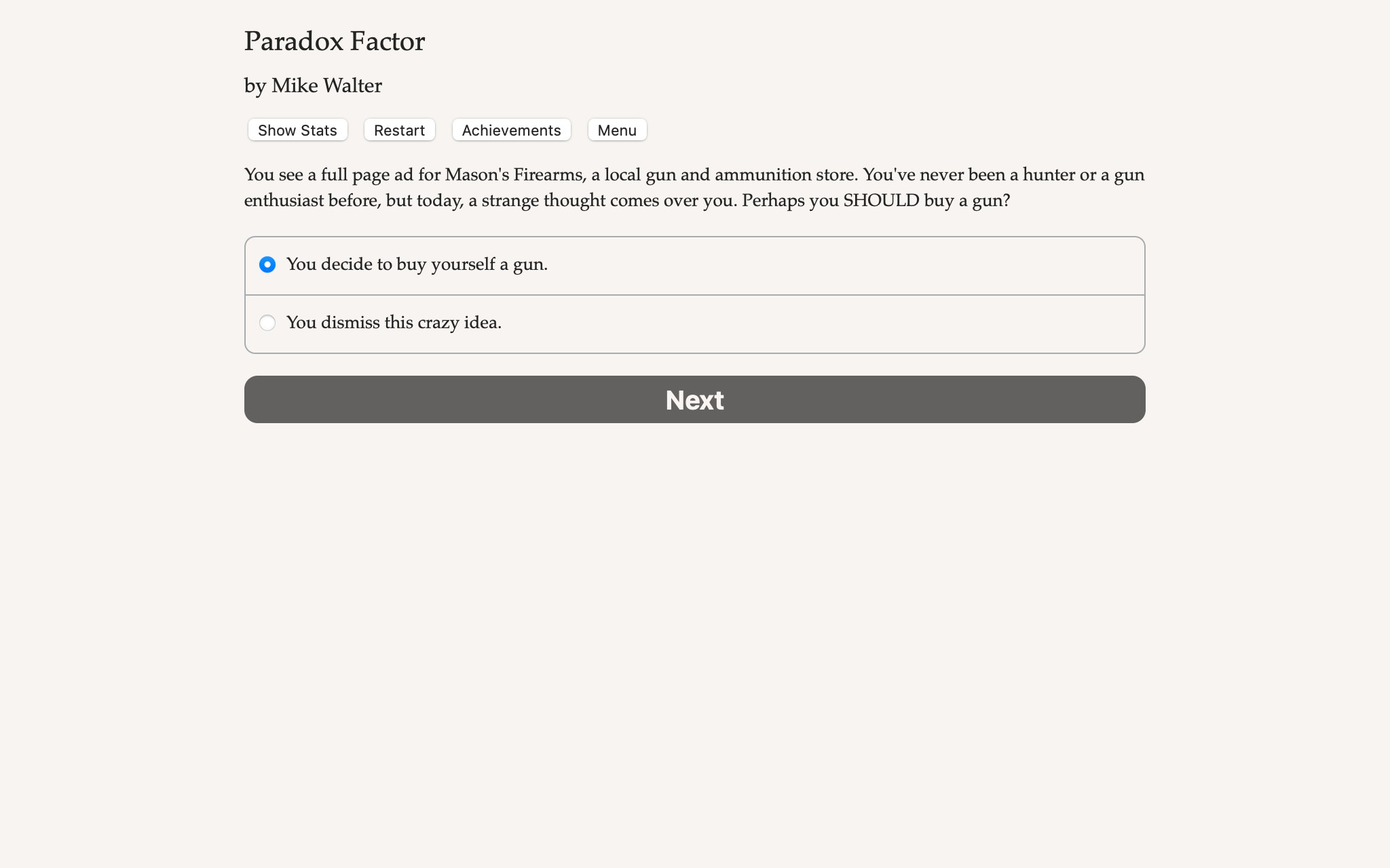 Paradox Factor