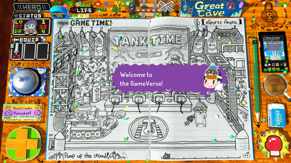 角色扮演游戏时间！～光之传说～-游戏截图