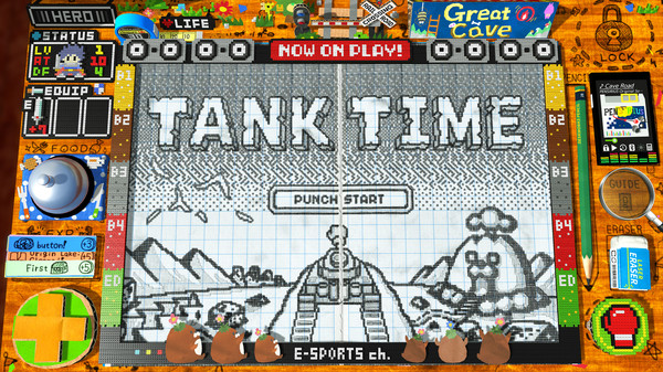 角色扮演游戏时间！～光之传说～-游戏截图