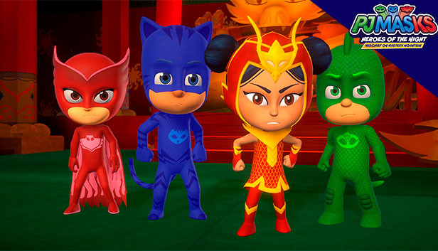 PJ MASKS HEROES OF THE NIGHT パジャマスク Steam:しゅつどう!パジャマスク: 夜のヒーロー - いたずら