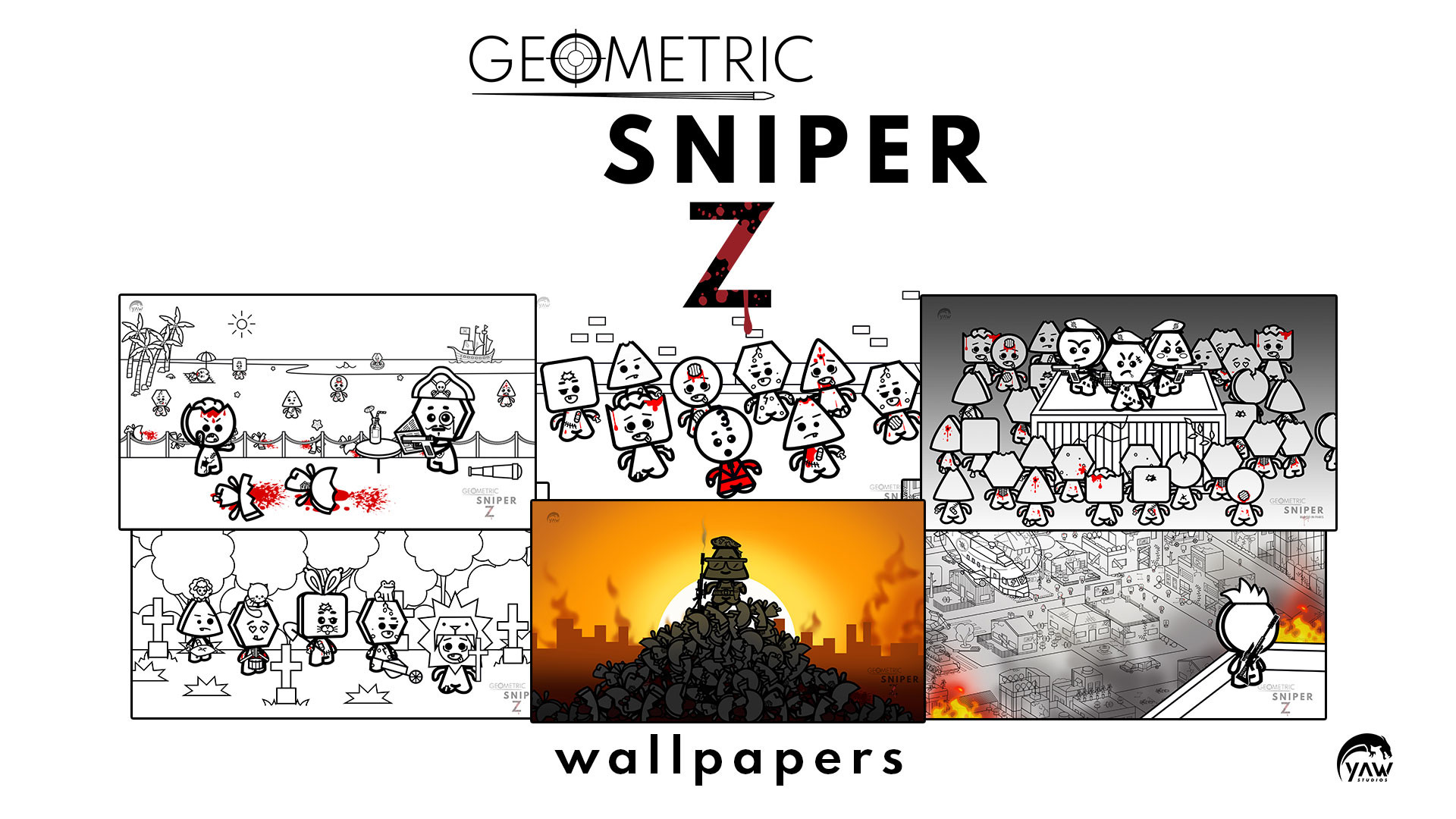 Geometric Sniper Z - Wallpapers Featured Screenshot #1