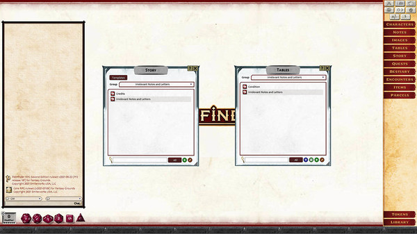 Fantasy Grounds - Rumours, Notes and Books Collection (Pathfinder 2E)