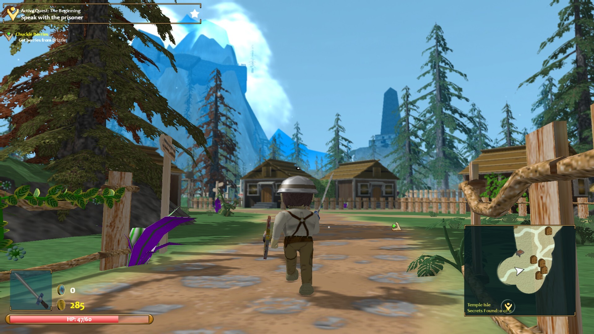 Secrets of Temple Isle: Solo Dev 90s Island ARPG