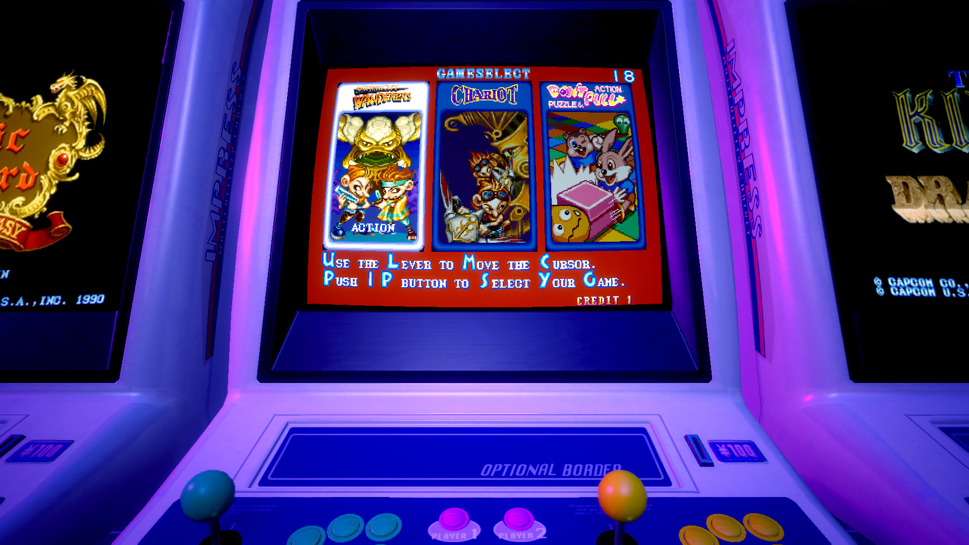 Capcom Arcade 2nd Stadium: THREE WONDERS Featured Screenshot #1