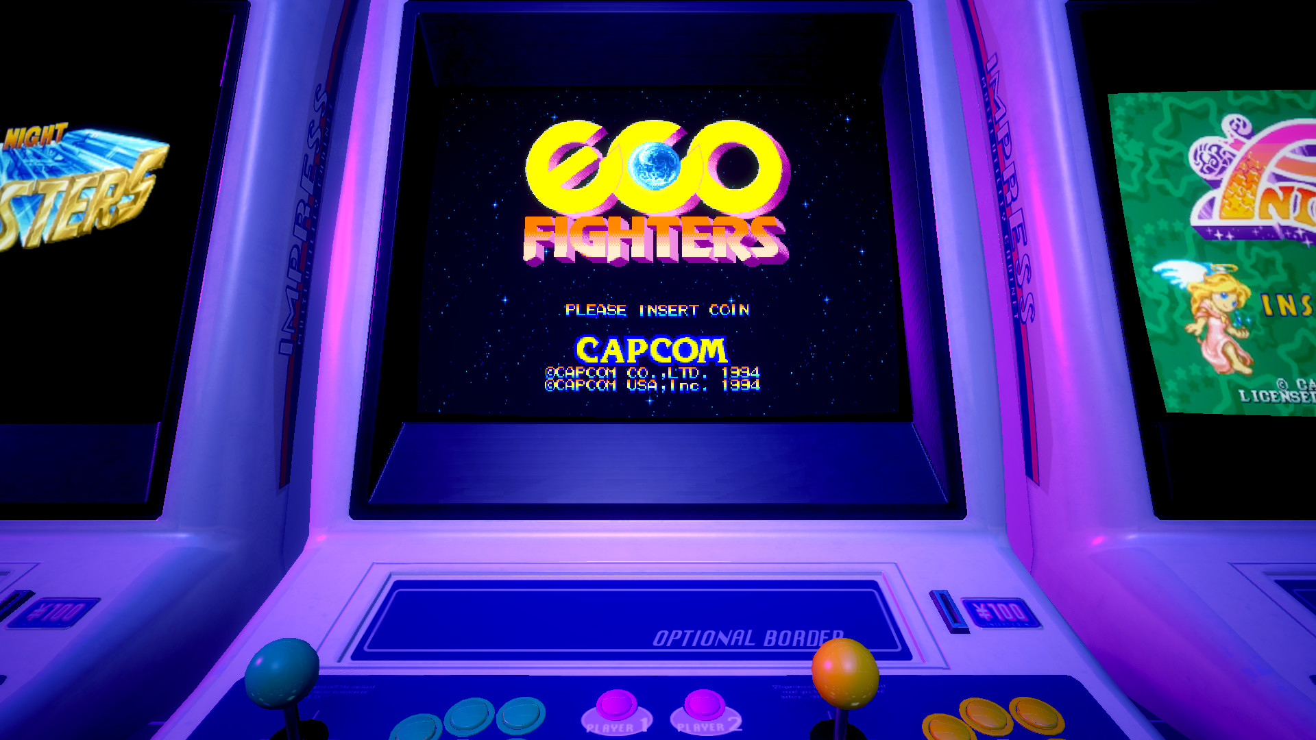 Capcom Arcade 2nd Stadium: ECO FIGHTERS Featured Screenshot #1