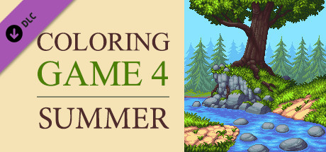 Coloring Game 4 – Summer banner image