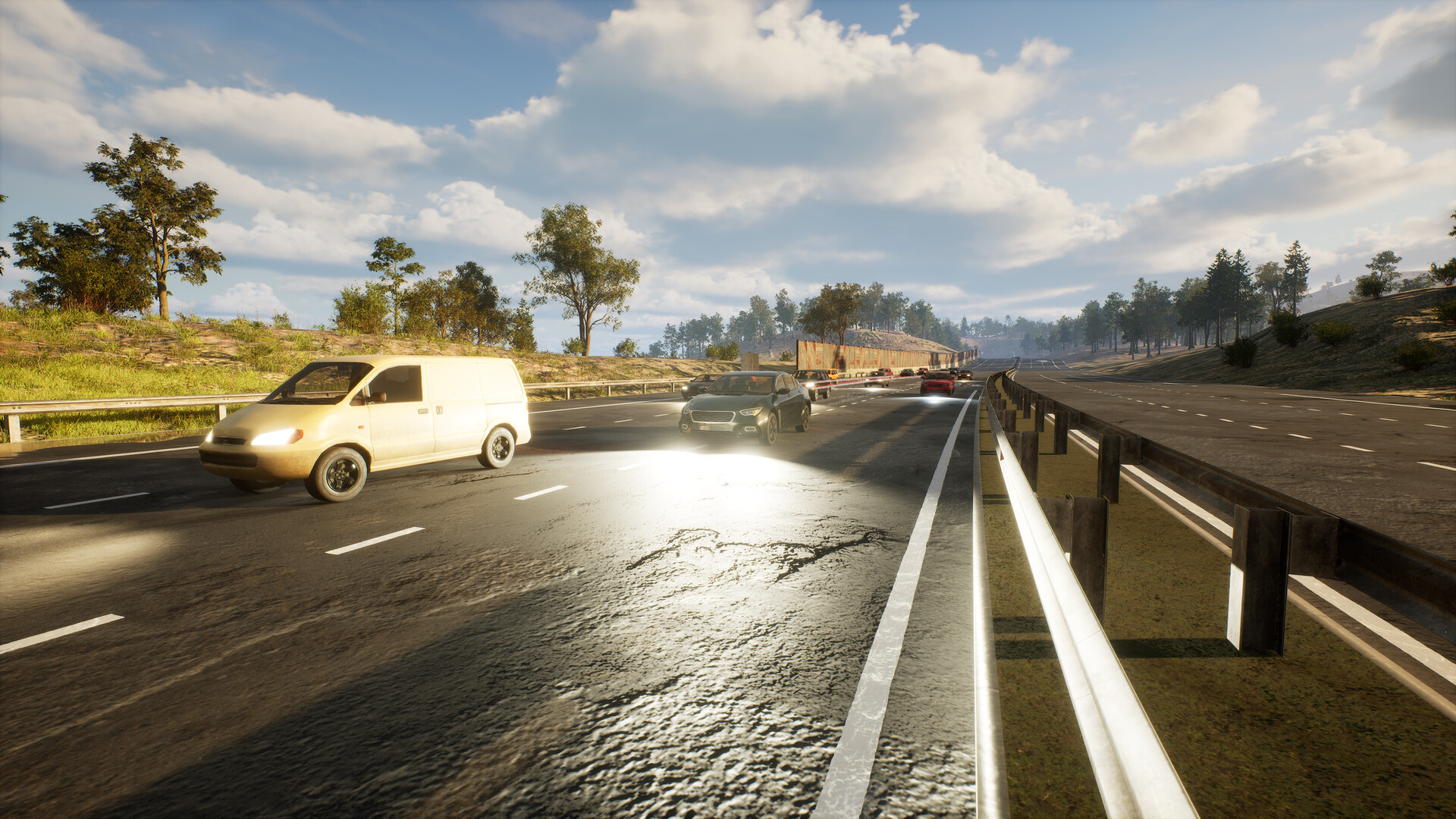 Autobahn Racing screenshot #3
