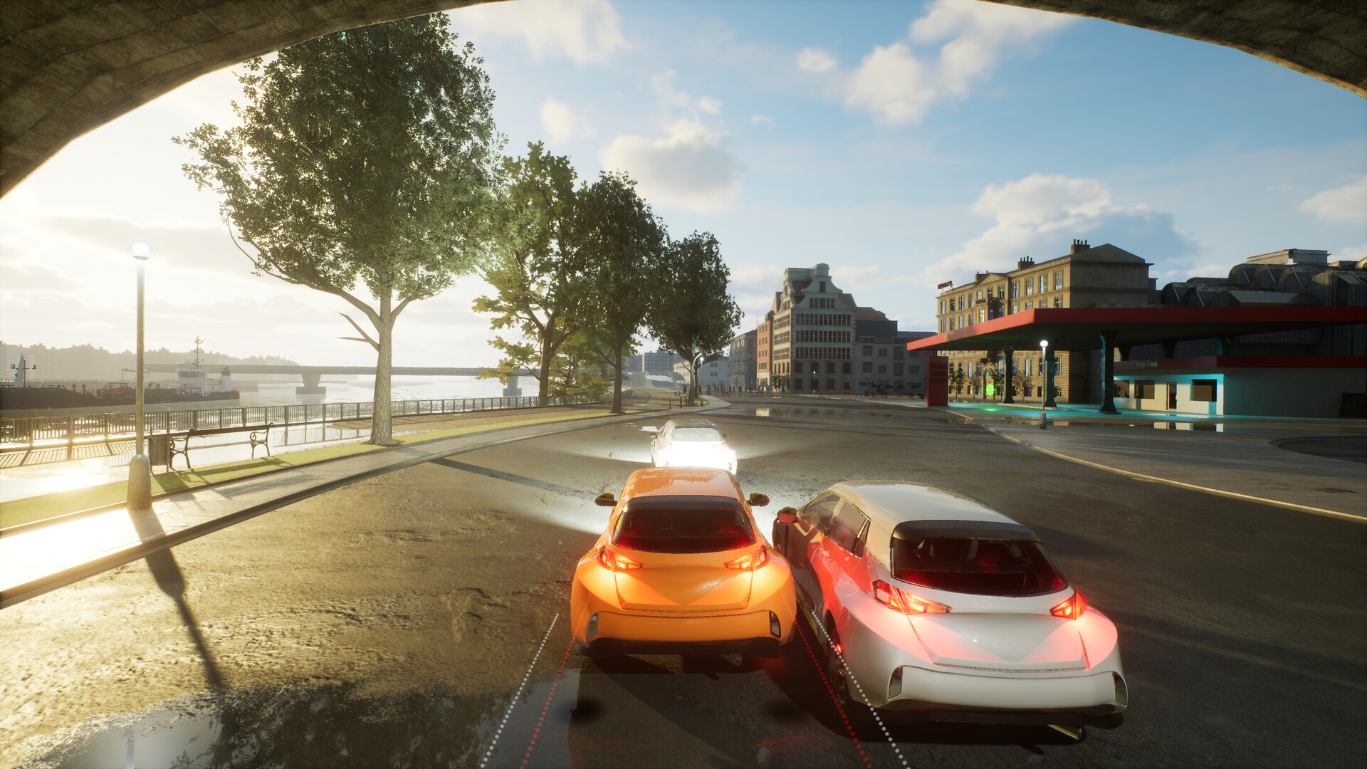 Autobahn Racing screenshot #1
